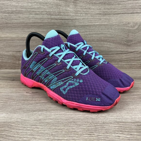 Inov-8 Ropetec F-Lite240 Purple Blue Cross-Training Running Shoe - Picture 3 of 7